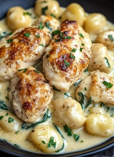 Asiago Chicken Gnocchi