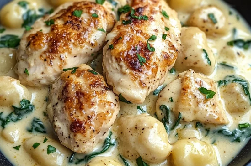 Asiago Chicken Gnocchi