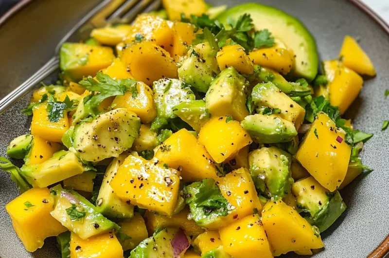 Avocado Mango Salad