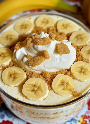 Banana Pudding Dessert
