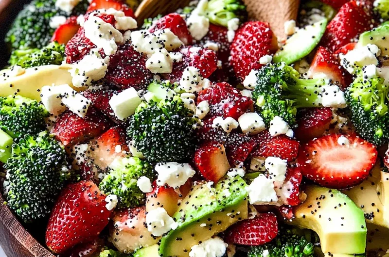 Best Broccoli Salad with Poppy Seed Dressing