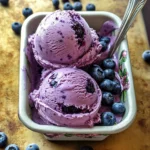 Blueberry Ice Cream