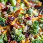 Broccoli Salad with Turkey Bacon Recipe