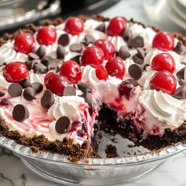 Chocolate Cherry Pie