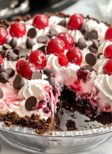Chocolate Cherry Pie