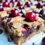 Chocolate Chip Cherry Bars