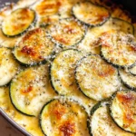 Creamy Parmesan Zucchini