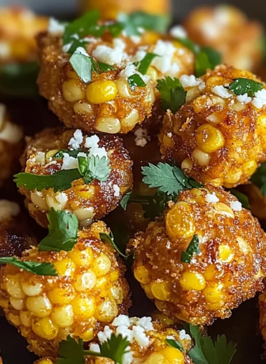 Crispy Spicy Mexican Corn Bites