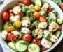 Cucumber Caprese Salad