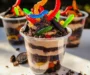 Dirt and Worms Pudding Cups