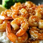 Easy One Pan Honey Garlic Shrimp