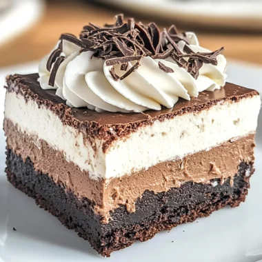 French Silk Brownies