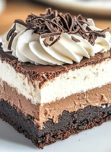 French Silk Brownies