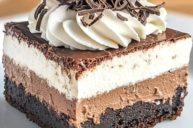 French Silk Brownies