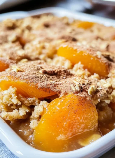 Fresh Apricot Crisp