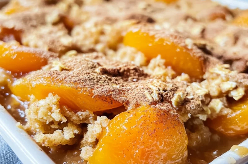 Fresh Apricot Crisp