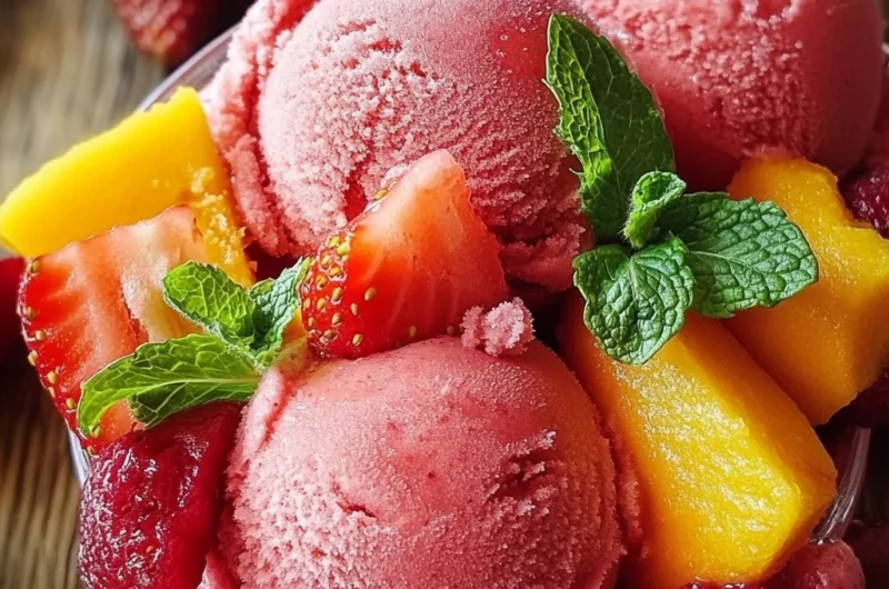 Fresh Fruit Sorbet