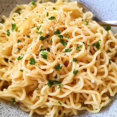 Garlic butter Ramen Noodles