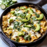 Green Chile Chicken Enchilada Skillet
