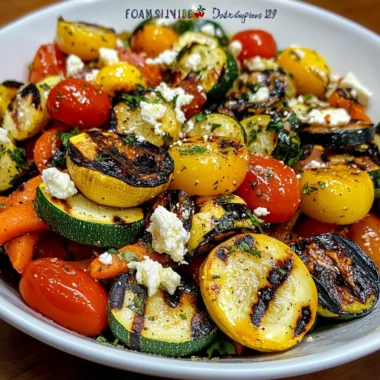 Grilled Vegetable Salad with Citrus Vinaigrette
