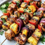 Hawaiian Chicken Skewers