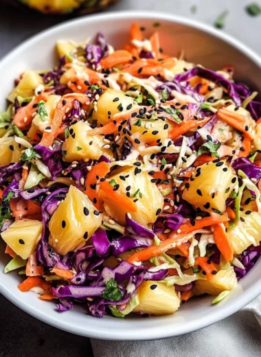 Hawaiian Coleslaw