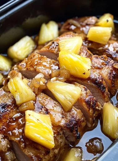 Hawaiian Slow Cook Pork Loin