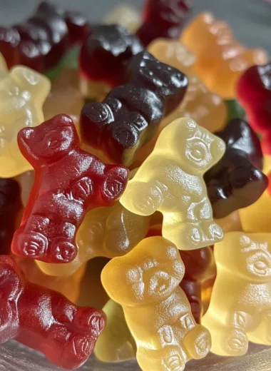 Healthy Vegan Gelatin Gummy Bears