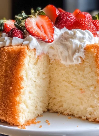 Homemade Angel Food Cake