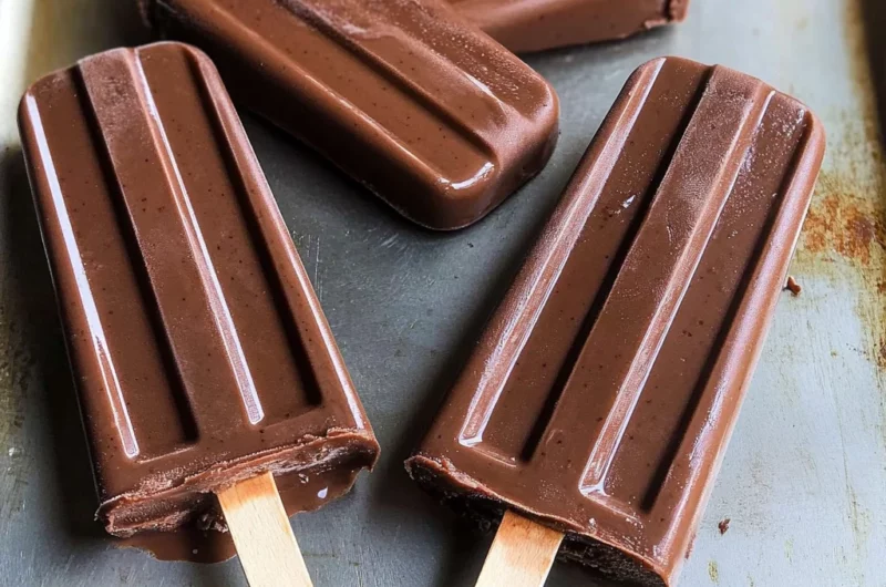 Homemade Fudgesicles