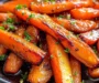Honey Garlic Butter Roasted Carrots