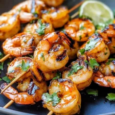 Honey Sriracha Shrimp Kebab Recipe