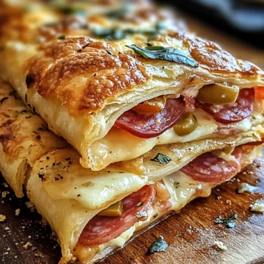 Italian Crescent Bake
