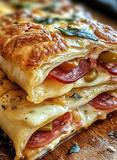 Italian Crescent Bake