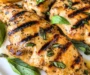 Lemon Rosemary Grilled Chicken Tenders