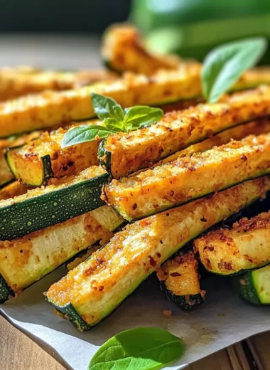 Low Calorie Air Fryer Zucchini Fries