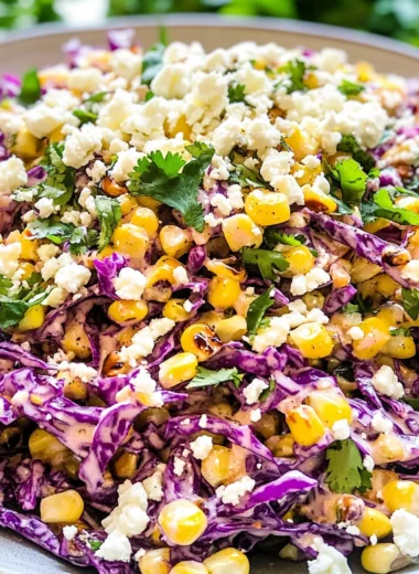 Mexican Street Corn Slaw