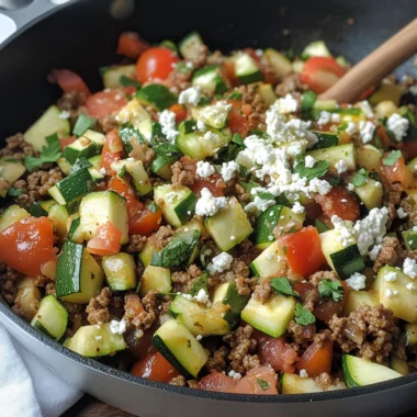 Mexican Zucchini Skillet