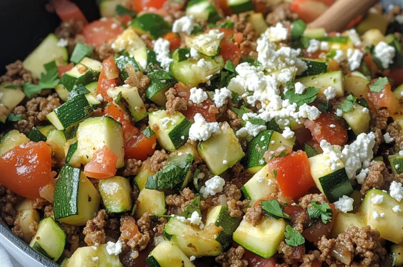 Mexican Zucchini Skillet