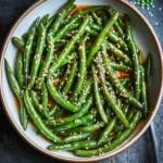 Miso Green Beans
