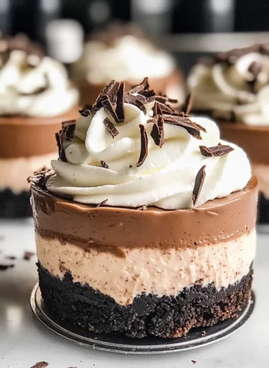 No-Bake Nutella Cheesecakes