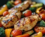 One Pan Balsamic Chicken and Veggies