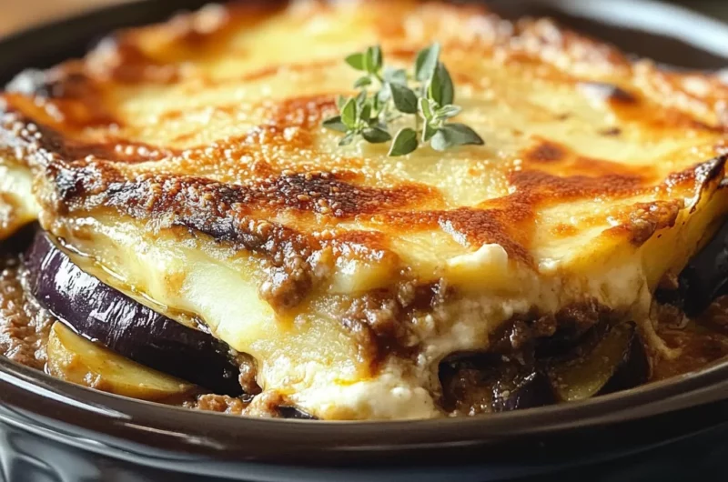 Outrageously Delicious Greek Moussaka