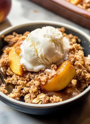 Peach Crisp
