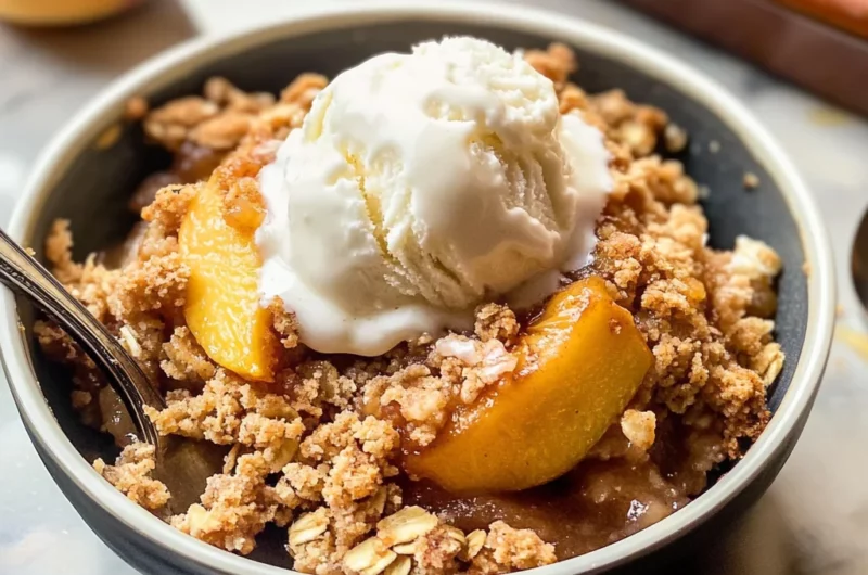 Peach Crisp
