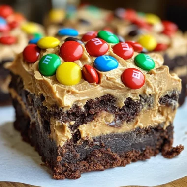 Peanut Butter Whip Brownies
