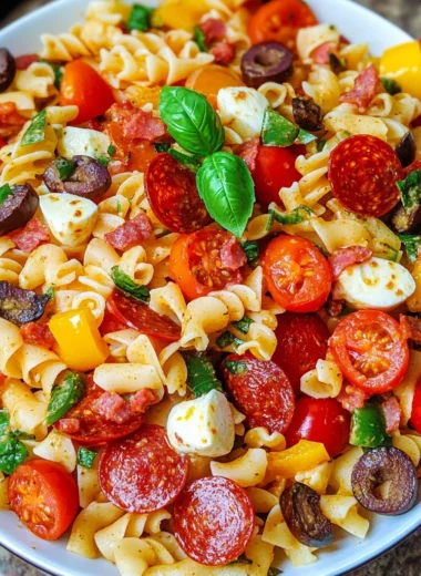 Pizza Pasta Salad