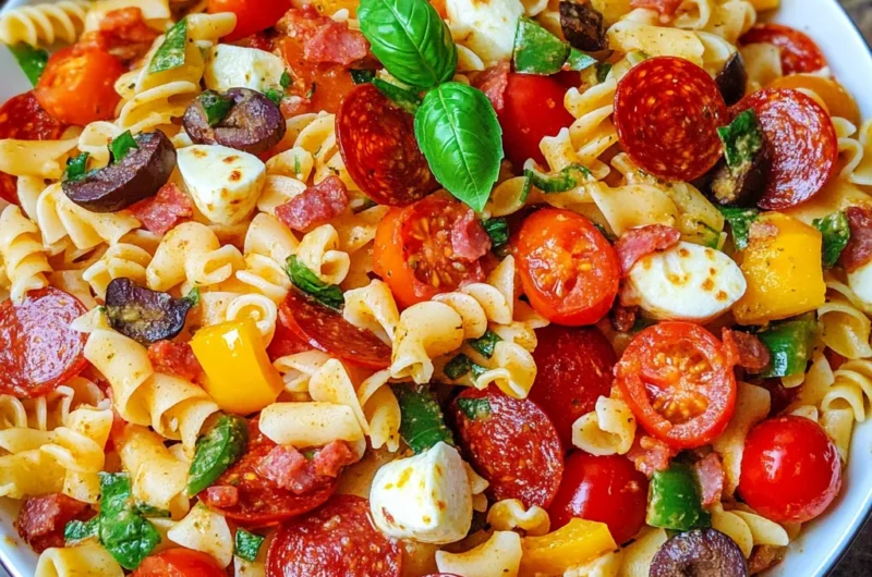 Pizza Pasta Salad