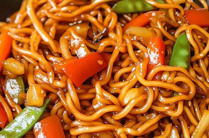 Quick & Easy Lo Mein