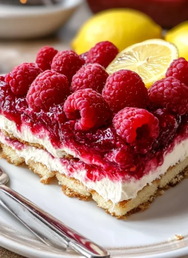 Raspberry Tiramisu